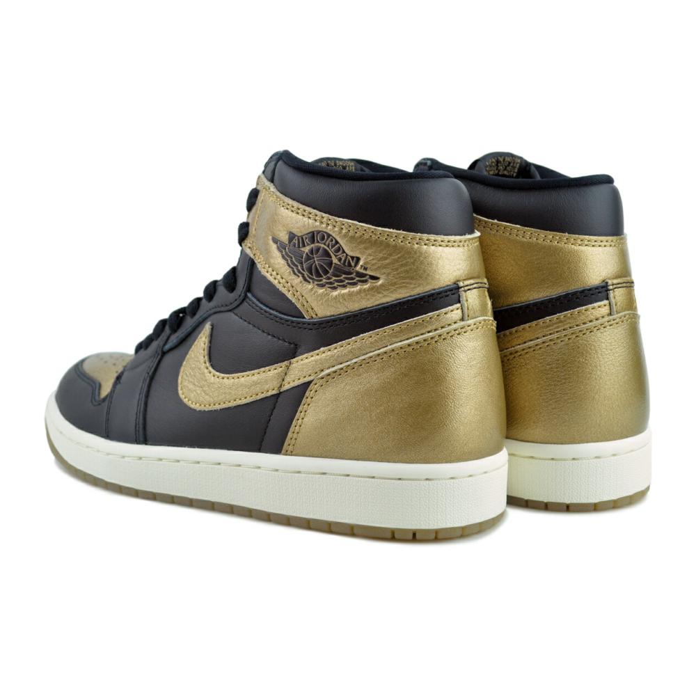 NIKE - 【オマケ付き】　NIKE ジョーダン パターカバー ブラック・ゴールド NIKE ナイキ エア ジョーダン レトロ ハイ スニーカー AIR