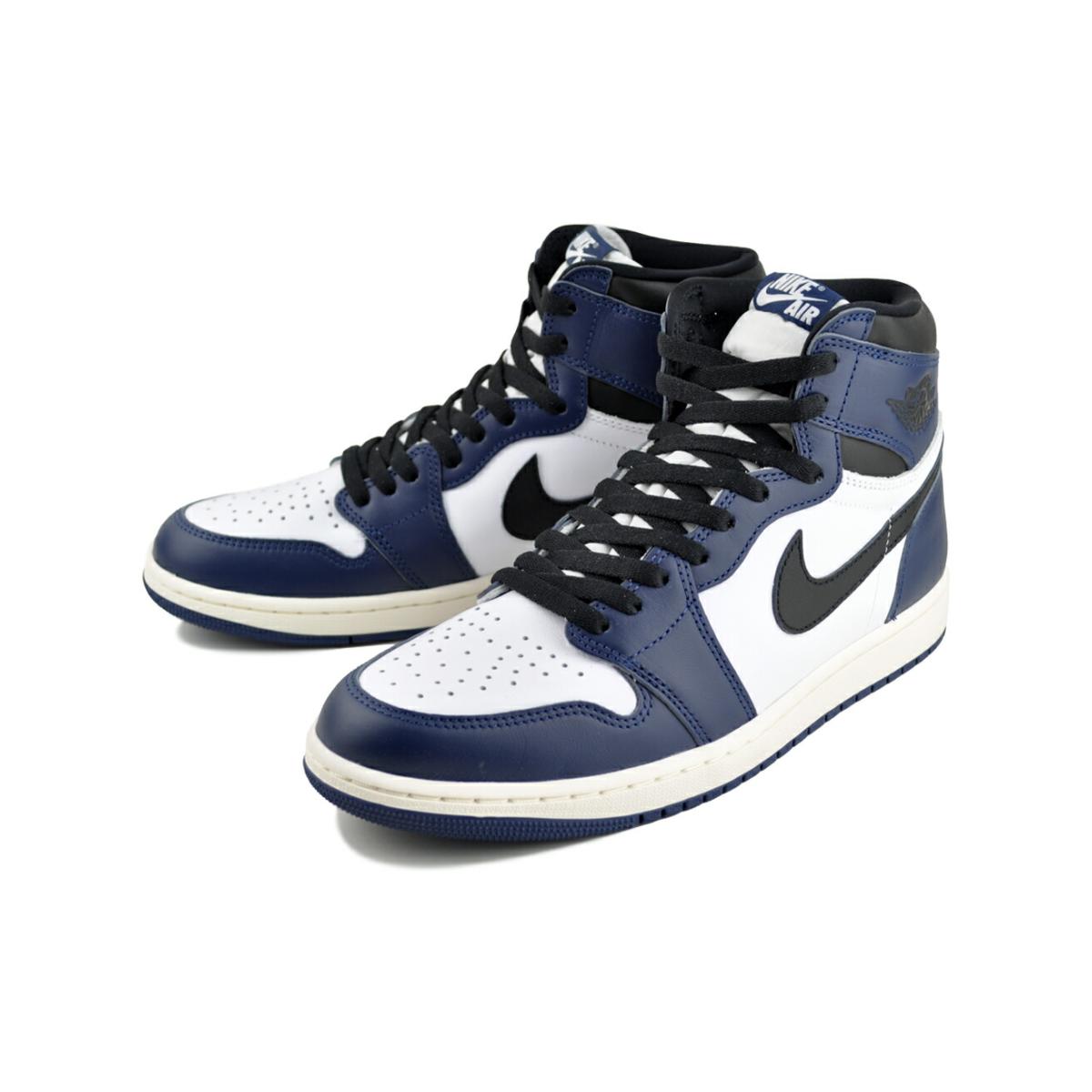 エア ジョーダン 1 NIKE AIR JORDAN RETRO HIGH OG midnight navy/blk