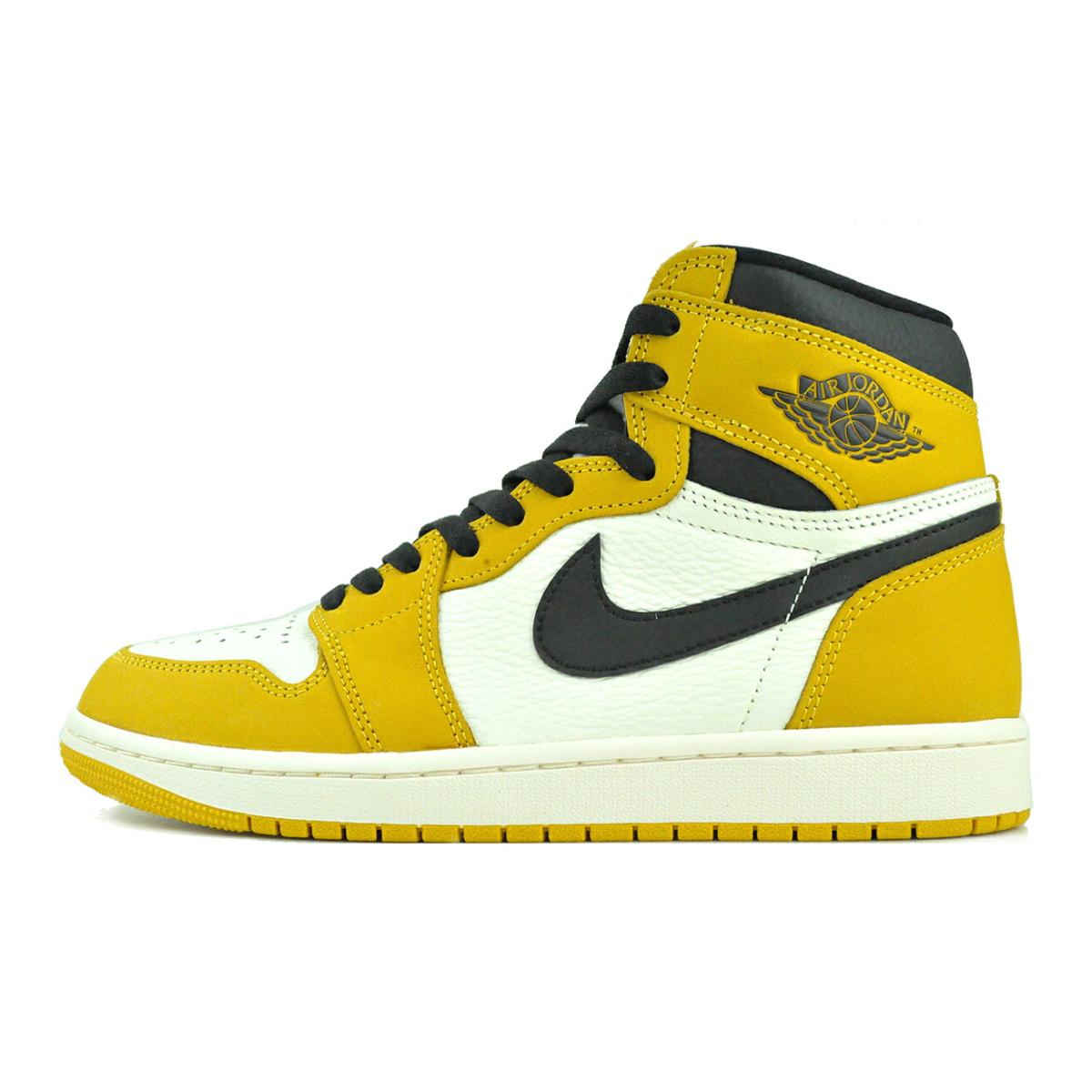 エア ジョーダン 1 NIKE AIR JORDAN RETRO HIGH OG yellow ochre/blk