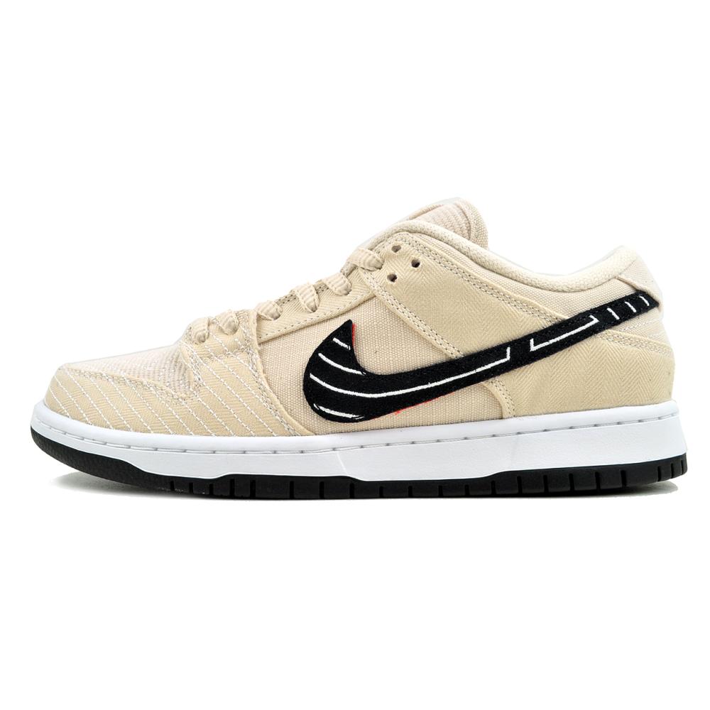 Nike SB NIKE DUNK LOW PRO QS ALBINO & PRETO fossil/black-sail