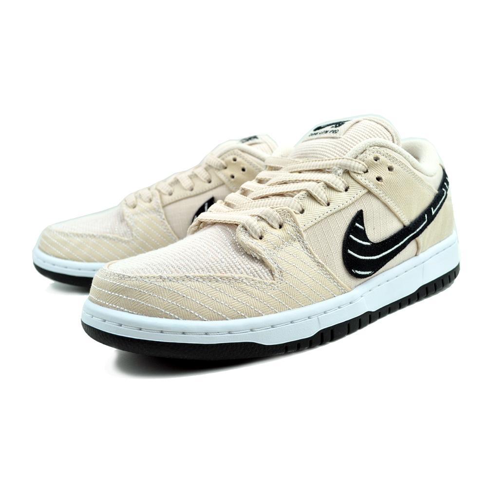 Nike SB NIKE DUNK LOW PRO QS ALBINO & PRETO fossil/black-sail