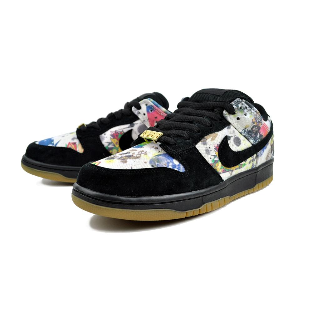 NIKE（ナイキ） NIKE SB DUNK LOW OG QS SUPREME RAMMELLZEE black/blk
