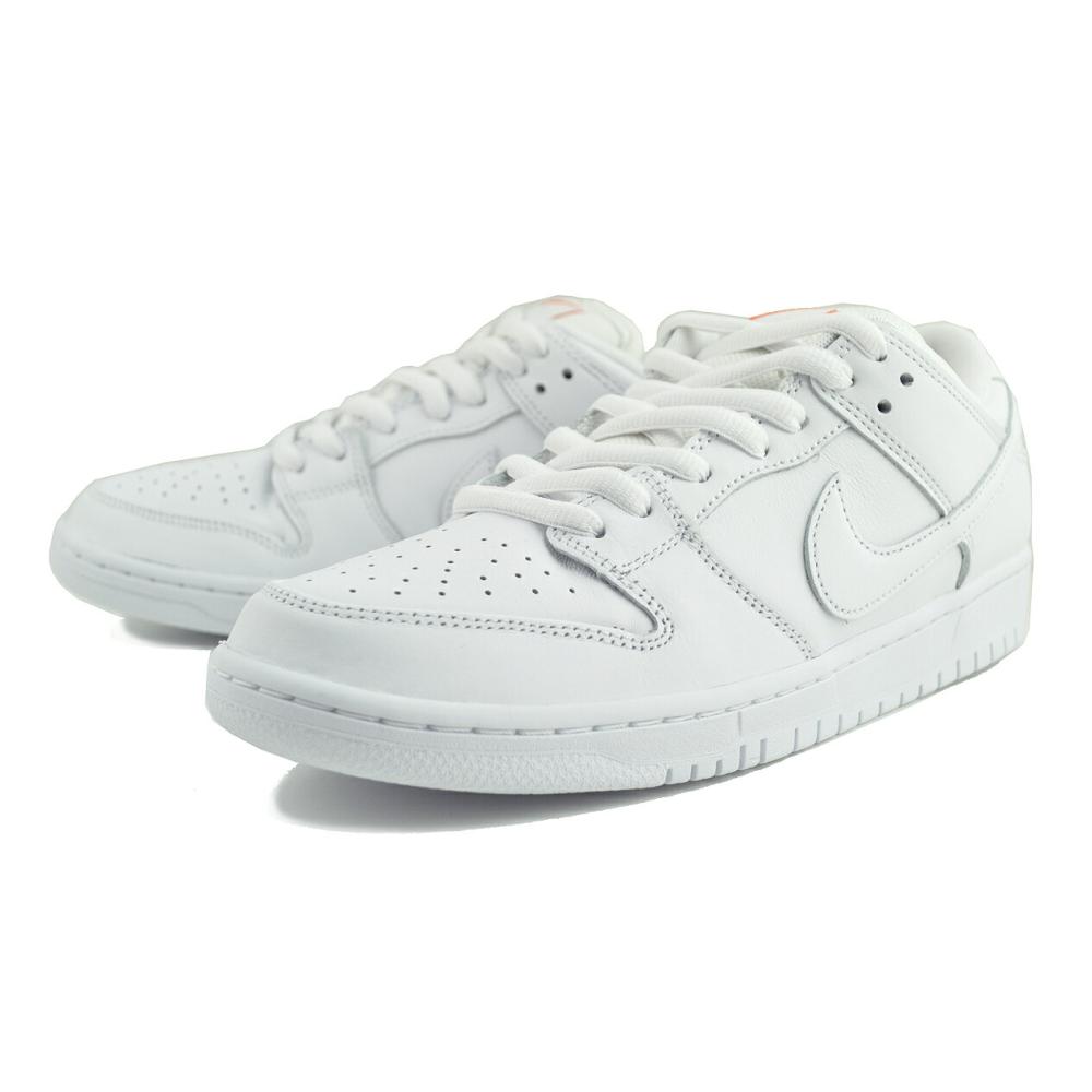 NIKE SB DUNK LOW PRO ORANGE LABEL white/white-wht-wht fj1674