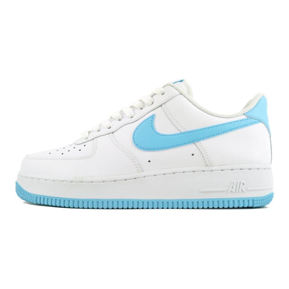 NIKE（ナイキ） NIKE AIR FORCE 1 07 white/aquarius blue-white