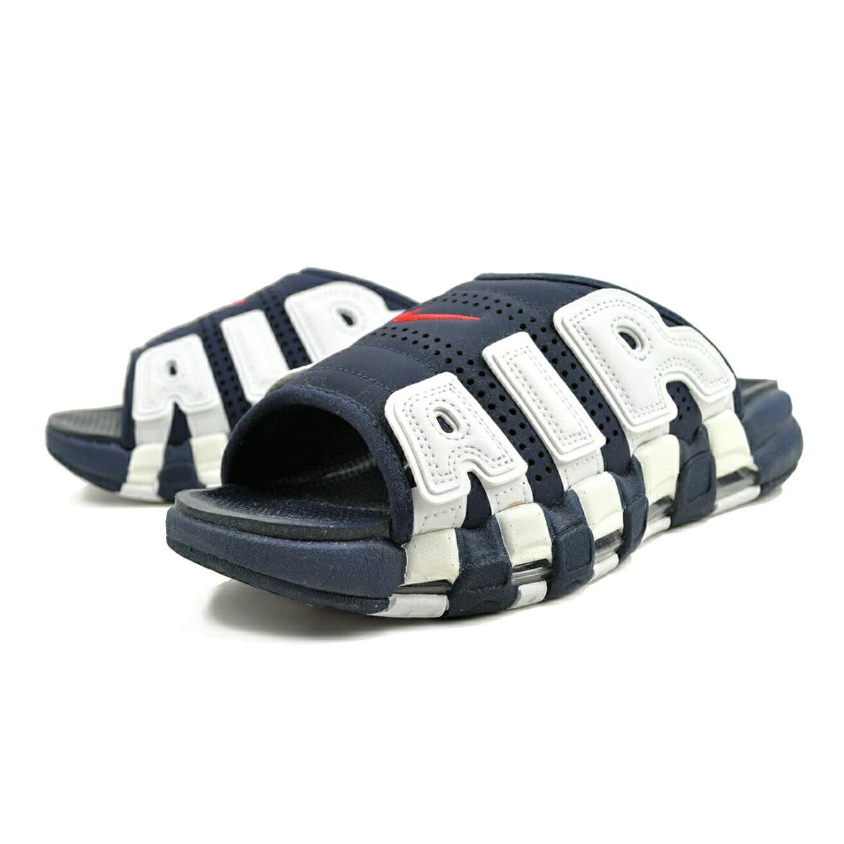 NIKE（ナイキ） NIKE AIR MORE UPTEMPO SLIDE midnight navy