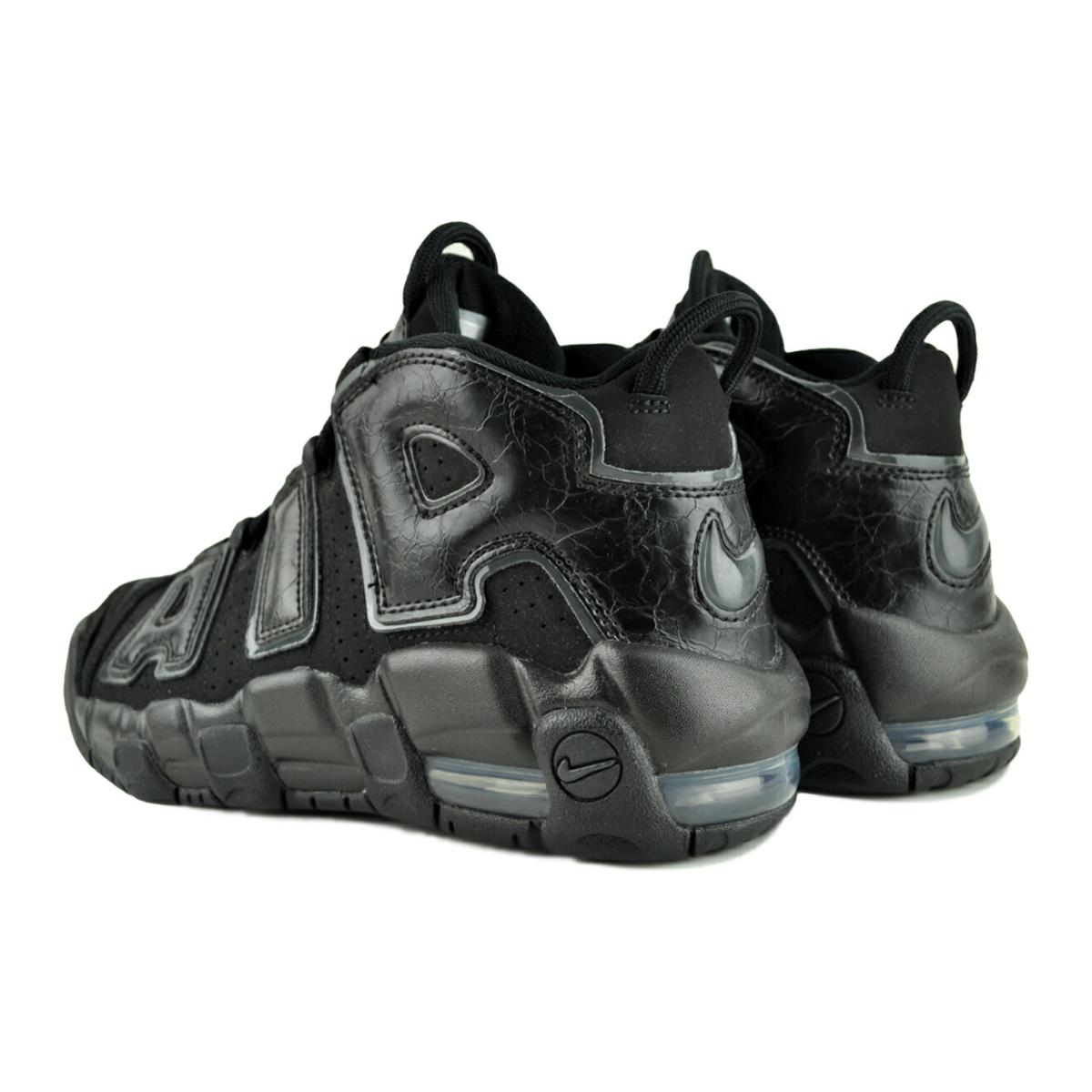 NIKE（ナイキ） NIKE AIR MORE UPTEMPO(GS) blk/anthracite-blk fv2264