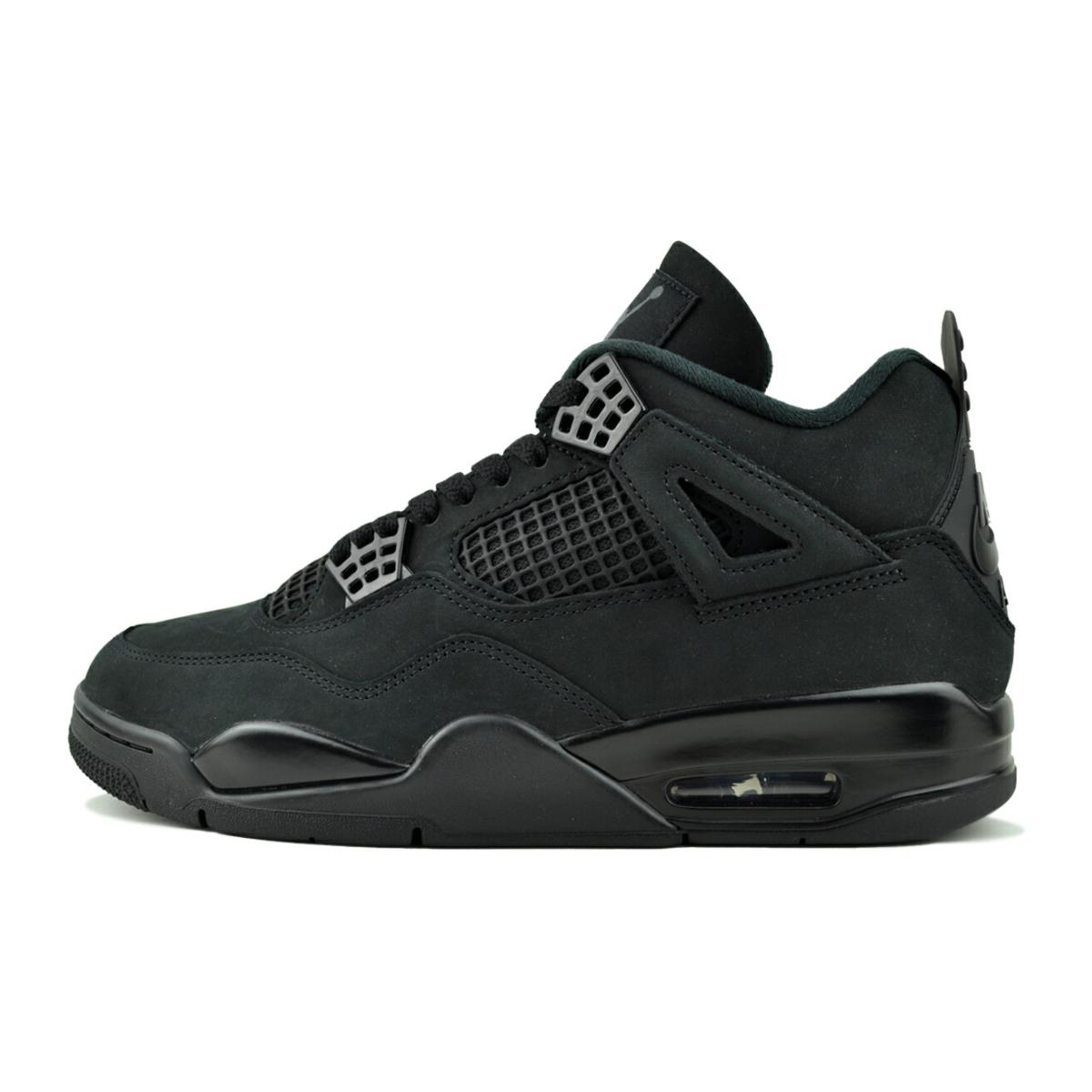 NIKE エアージョーダン 4 ブラックキャット　18cm エア ジョーダン 4 NIKE AIR JORDAN RETRO BLACK CAT blk/blk-lt