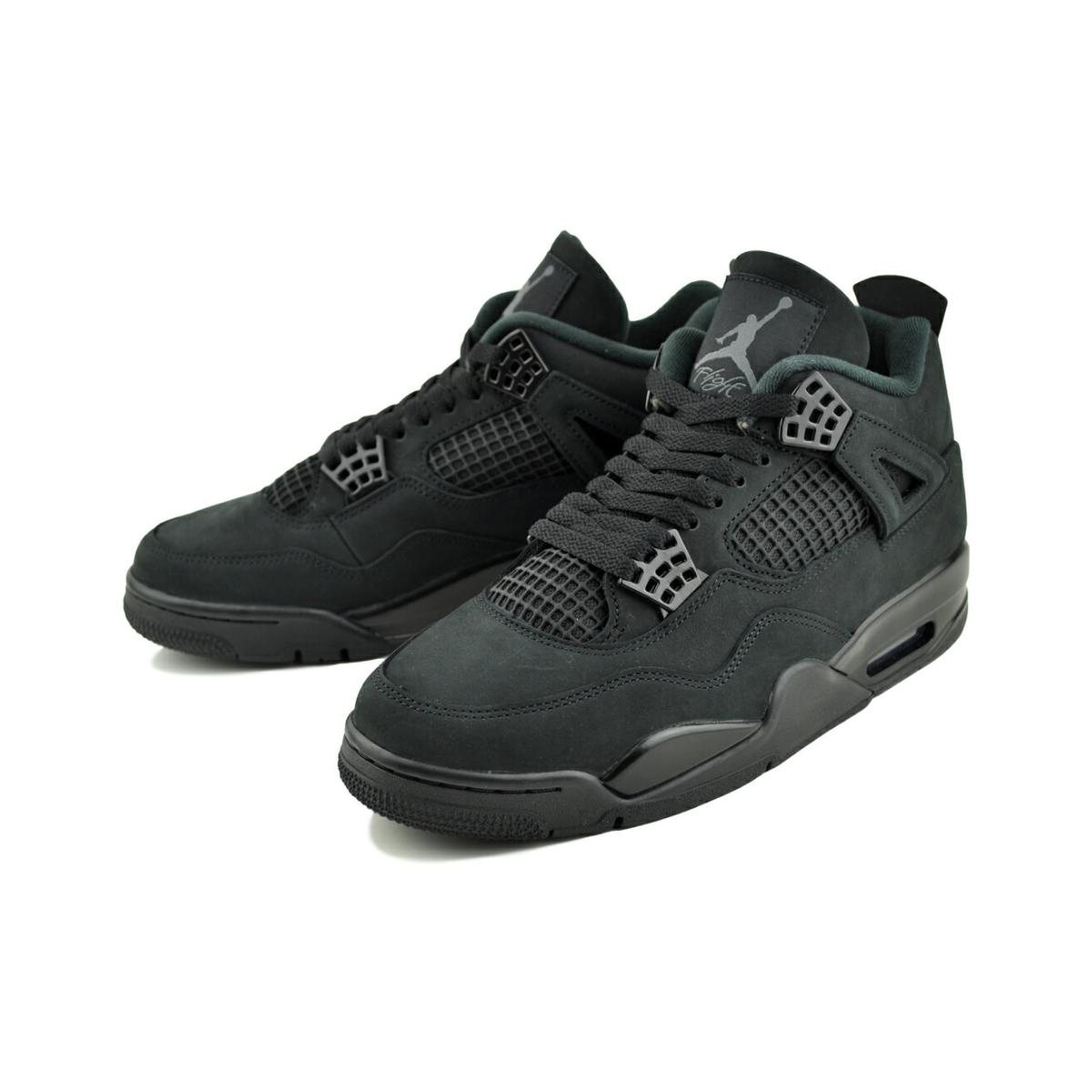 エア ジョーダン 4 NIKE AIR JORDAN RETRO BLACK CAT blk/blk-lt