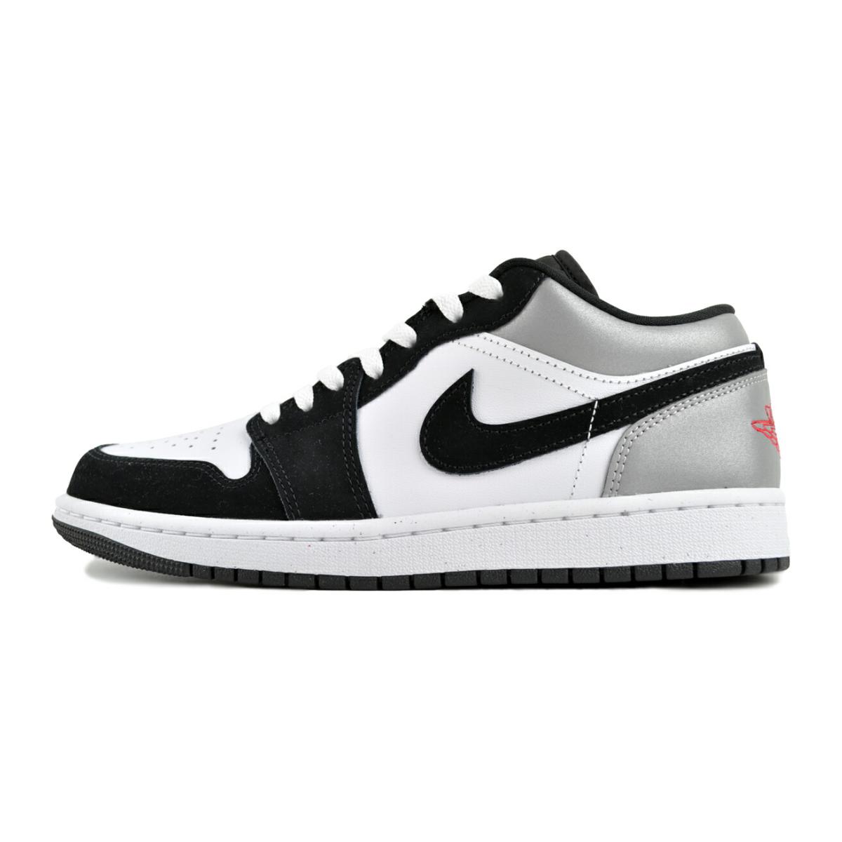 エアジョーダン1 ロー レッド/ブラック/ホワイト エア ジョーダン 1 NIKE AIR JORDAN LOW SE wht/fire red-blk