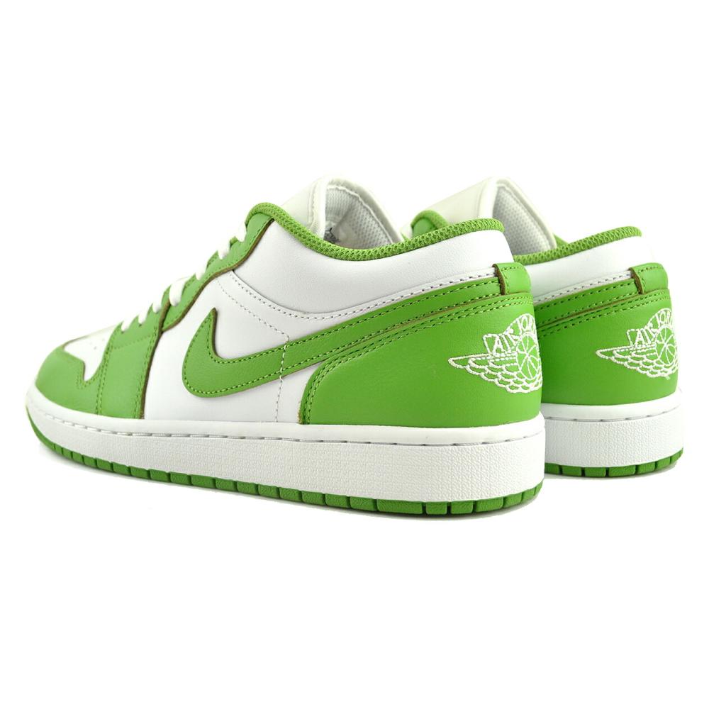 エア ジョーダン 1 NIKE AIR JORDAN LOW SE white/chlorophyll