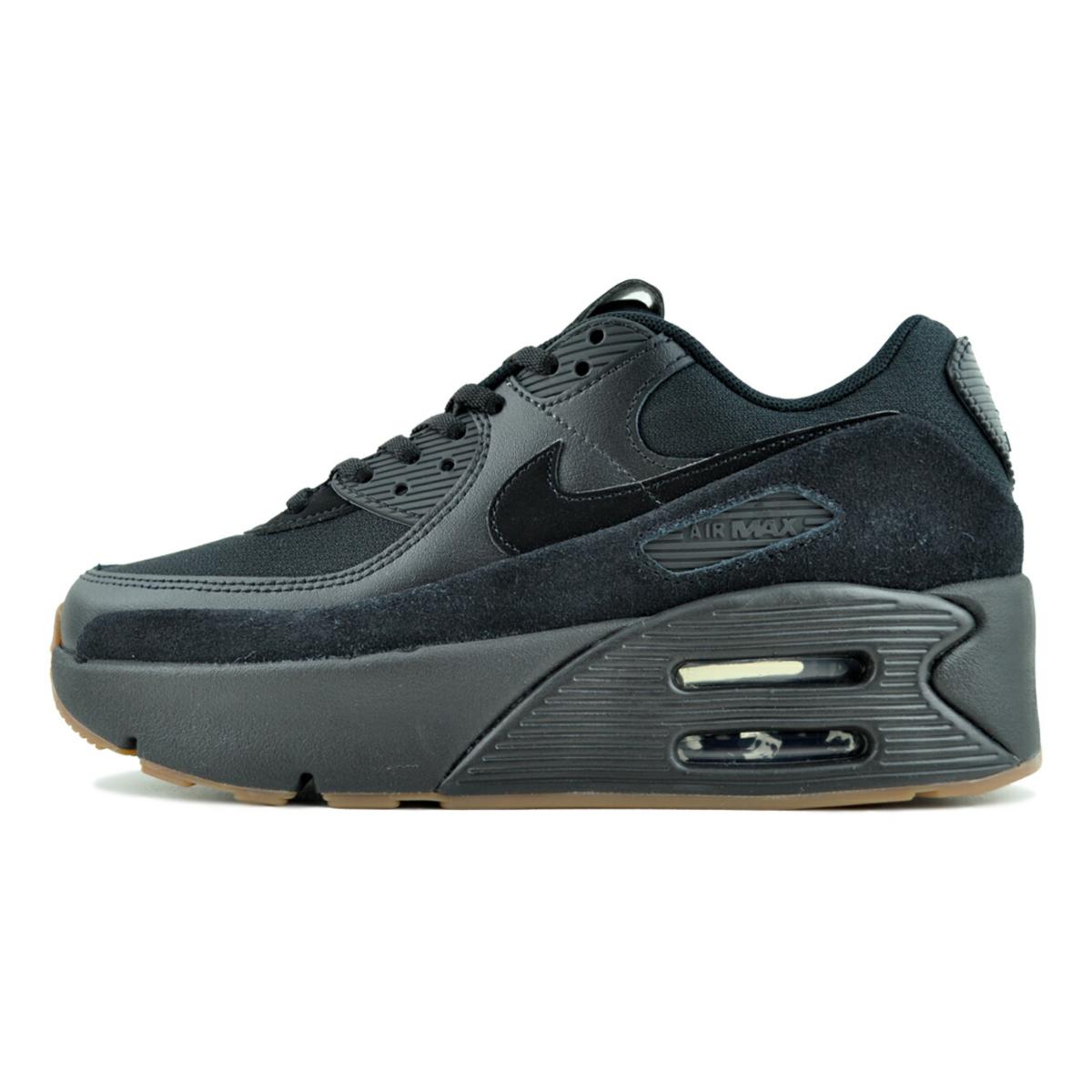 エア マックス 90 NIKE AIR MAX LV8 blk/anthracite-gum med brown