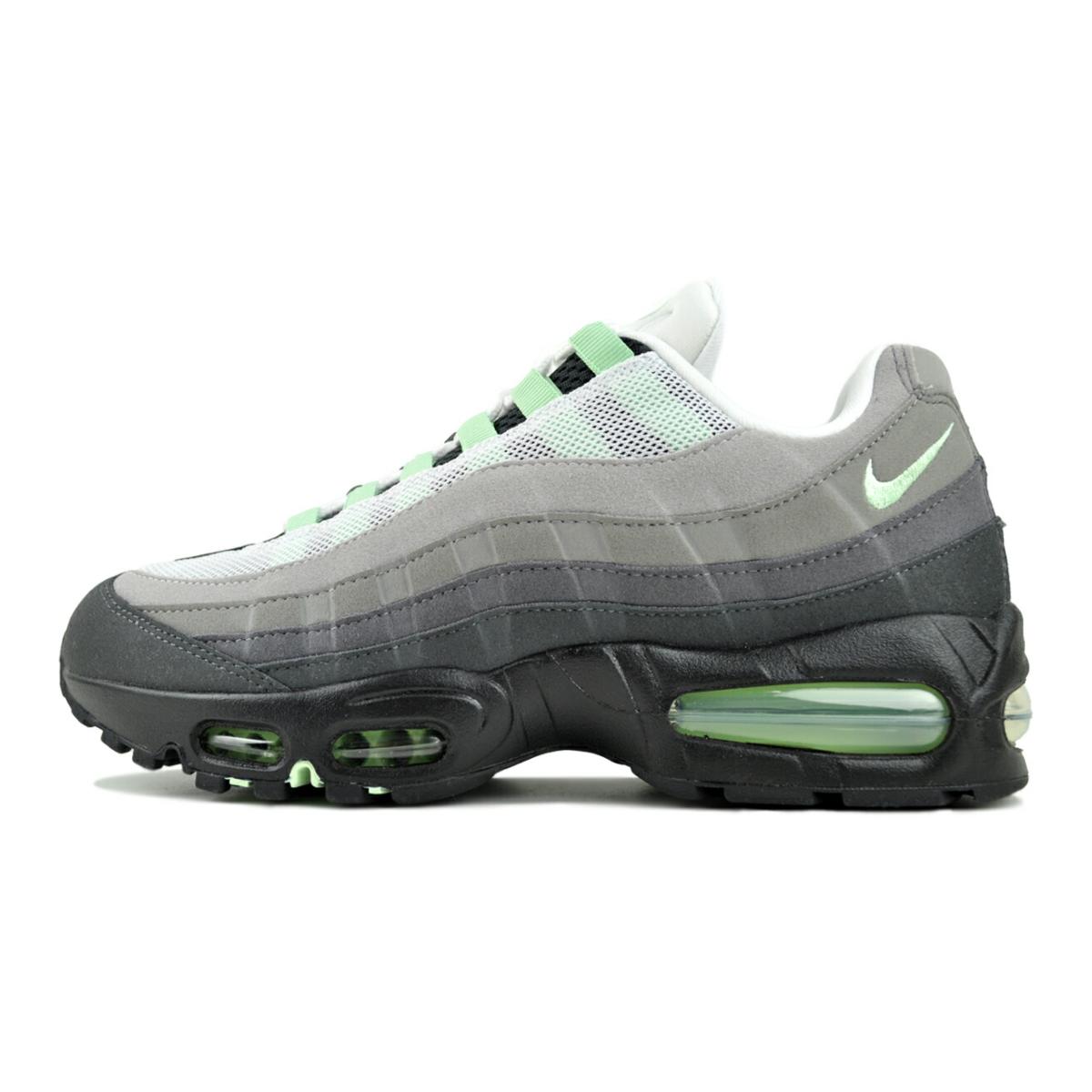 エア マックス 95 NIKE WMNS AIR MAX BIG BUBBLE blk/fresh mint-wht