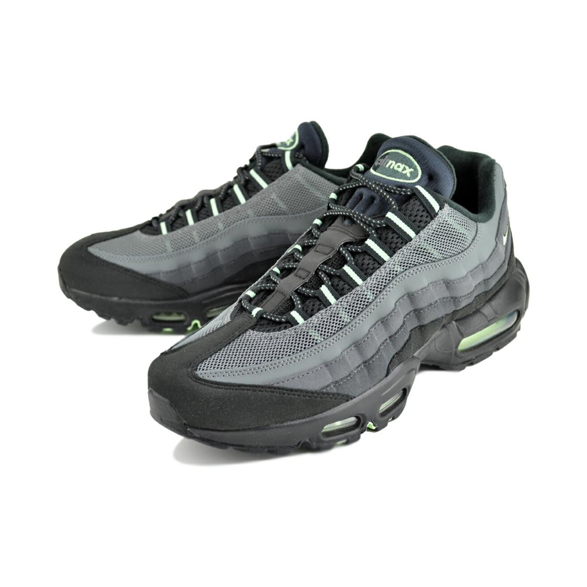 ナイキ エアマックス 95 ブラック ヴェイパーグリーン アンスラサイト NIKE AIR MAX 95 blk/vapor green-anthracite hm0622-001 hm0622-001_2.jpg