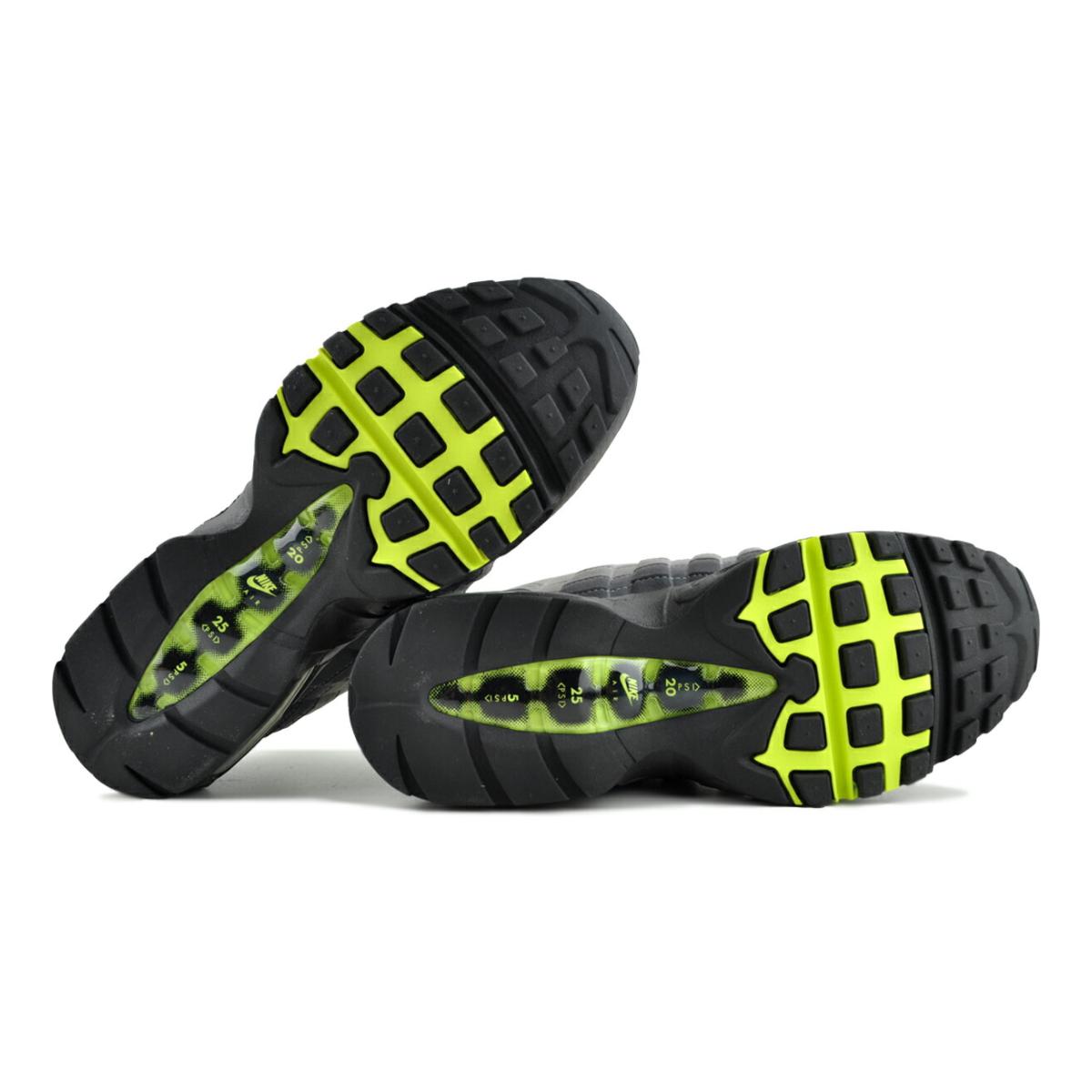 エア マックス 95 NIKE AIR MAX BIG BUBBLE blk/neon yellow-cool grey