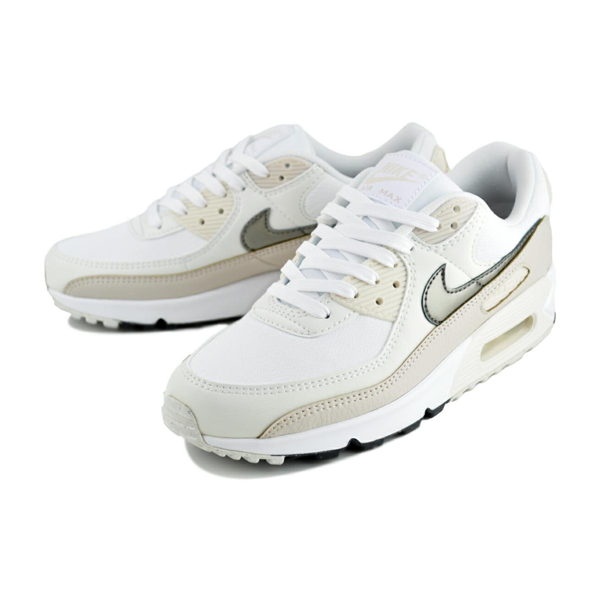NIKE（ナイキ） NIKE WMNS AIR MAX 90 wht/flat pewter hm8128-101