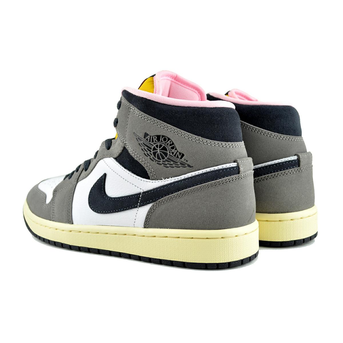 エア ジョーダン 1 NIKE AIR JORDAN MID SE wht/oil grey-cave stone