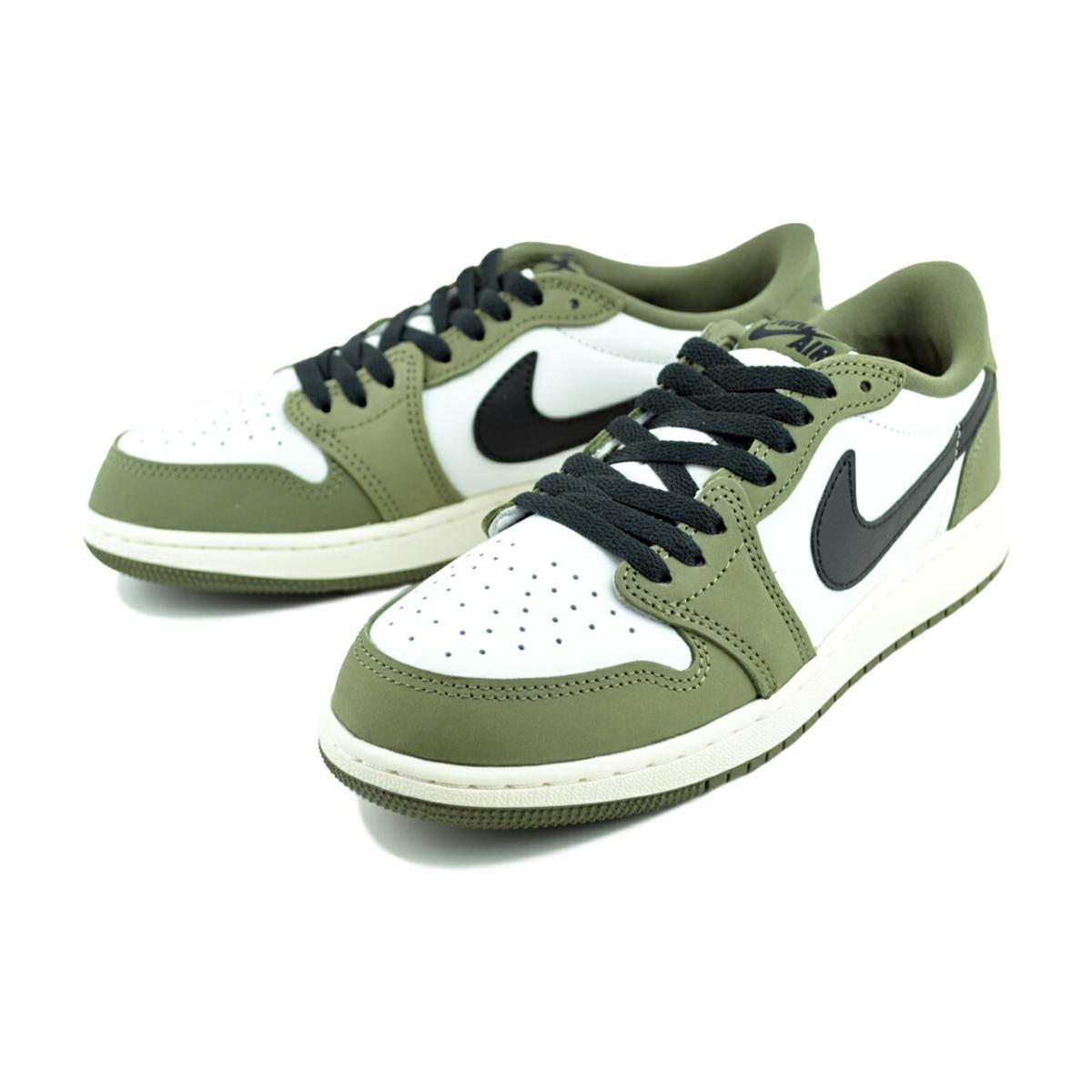 エアジョーダン1 low エア ジョーダン 1 NIKE AIR JORDAN RETRO LOW OG(GS) medium olive