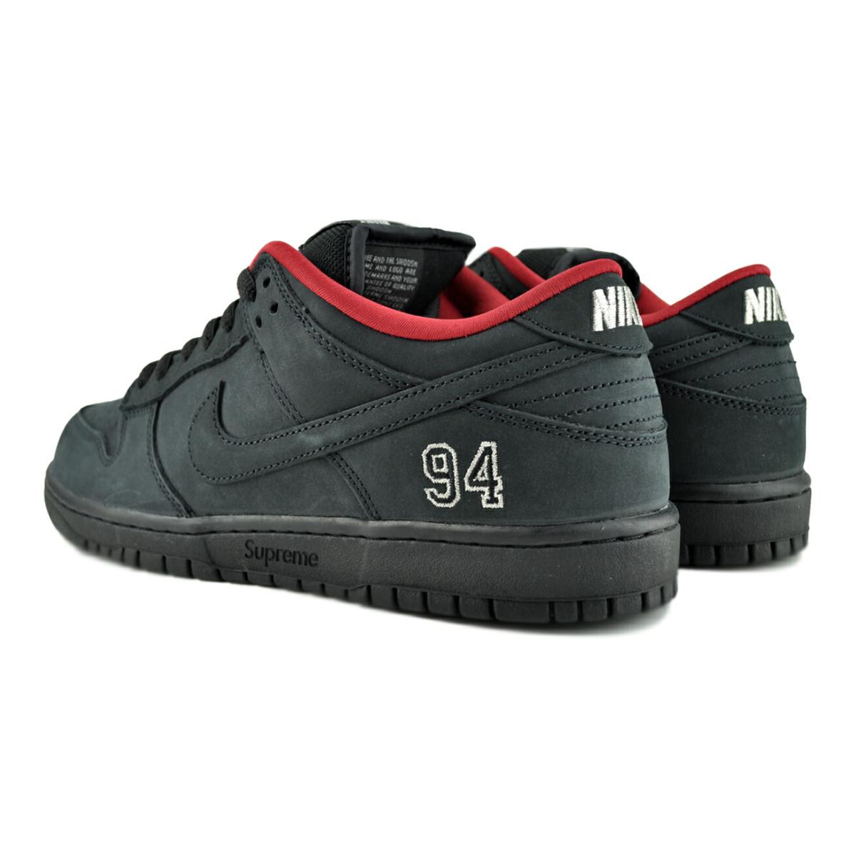 シュプリーム　ナイキ　タンクトップ　S　黒 ダンク（NIKE） NIKE SB DUNK LOW OG QS SUPREME blk/blk-blk hq8487