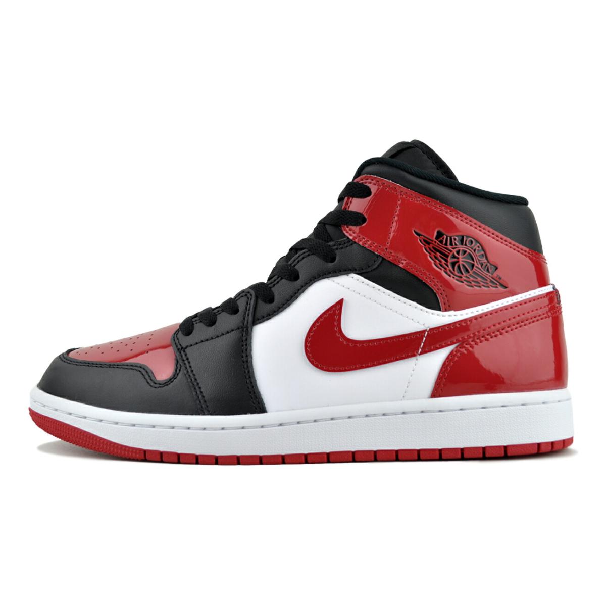 エア ジョーダン 1 NIKE AIR JORDAN MID SE blk/varsity red-wht エア ジョーダン 1 NIKE AIR JORDAN MID SE blk/varsity red-wht