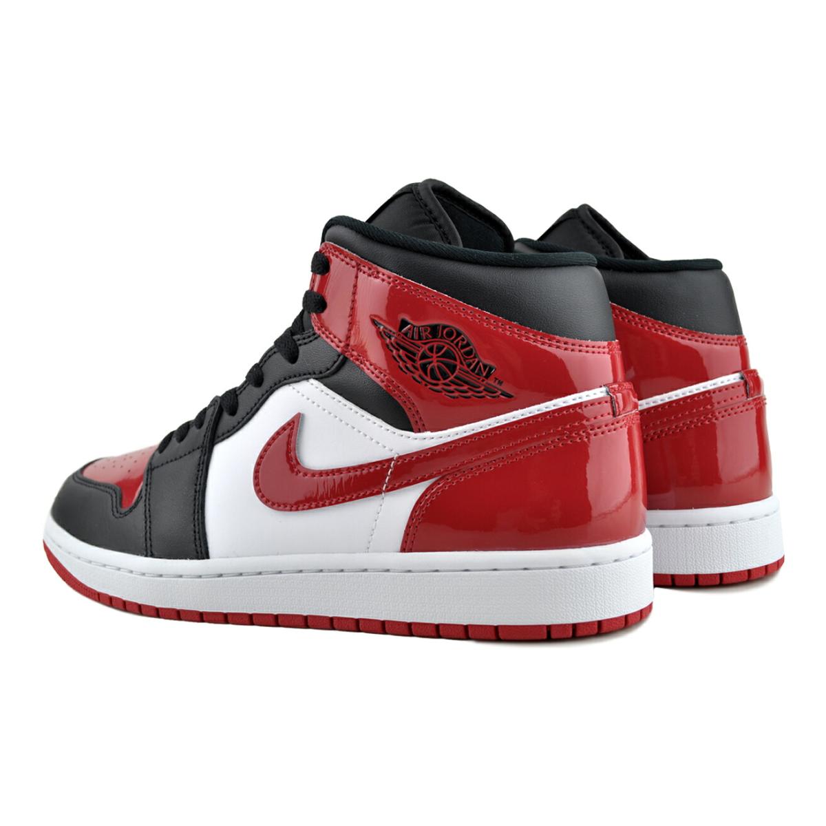 エア ジョーダン 1 NIKE AIR JORDAN MID SE blk/varsity red-wht 