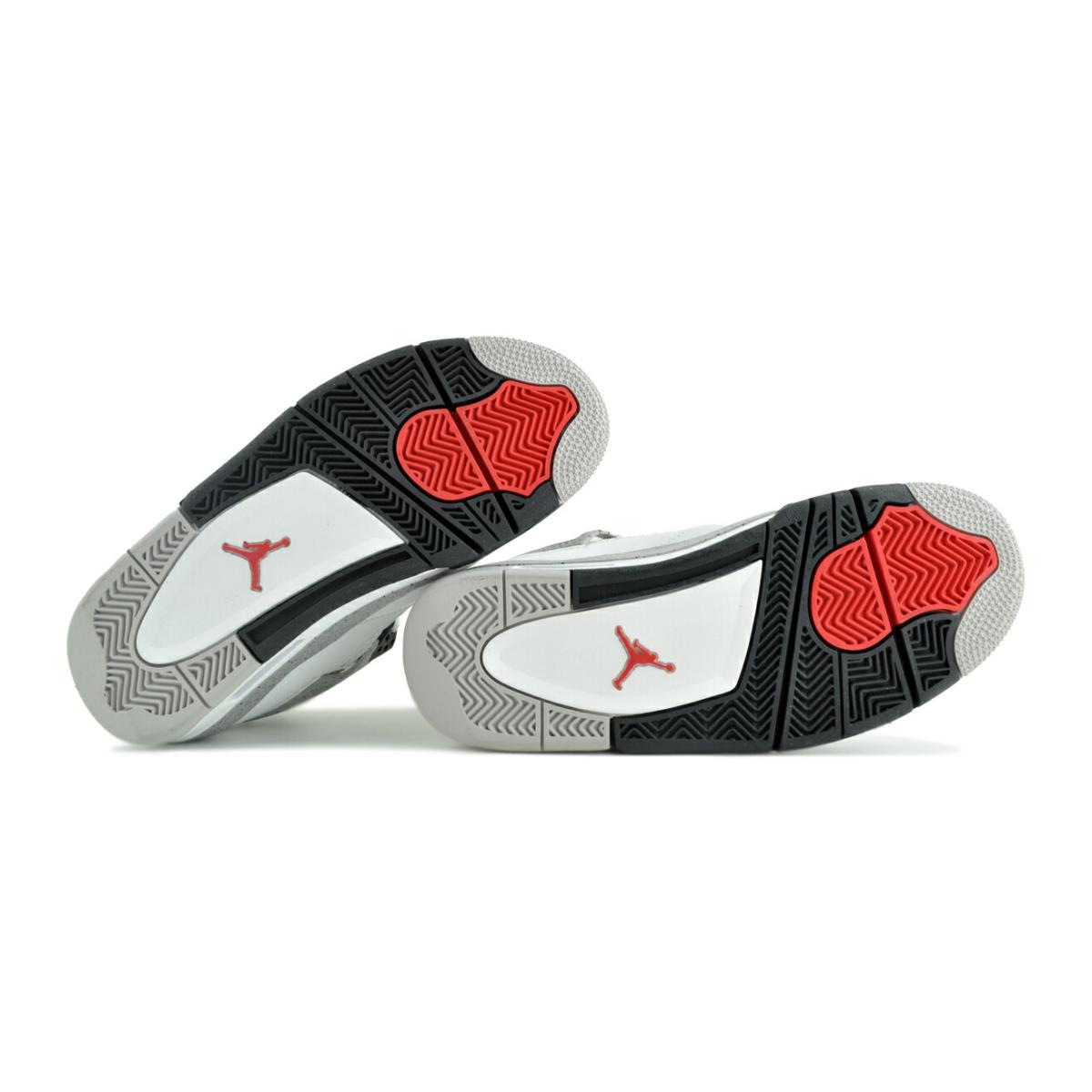 エア ジョーダン 4 NIKE AIR JORDAN RETRO OG(GS) summit wht/fire red