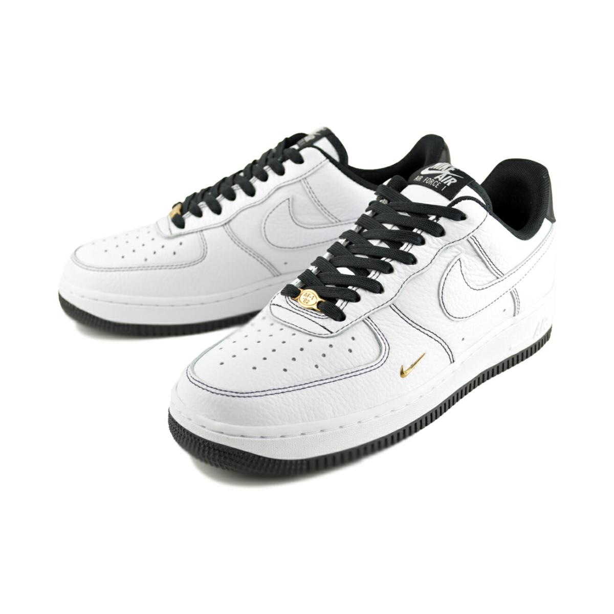 NIKE（ナイキ） NIKE WMNS AIR FORCE 1 07 MINI JEWEL wht/blk