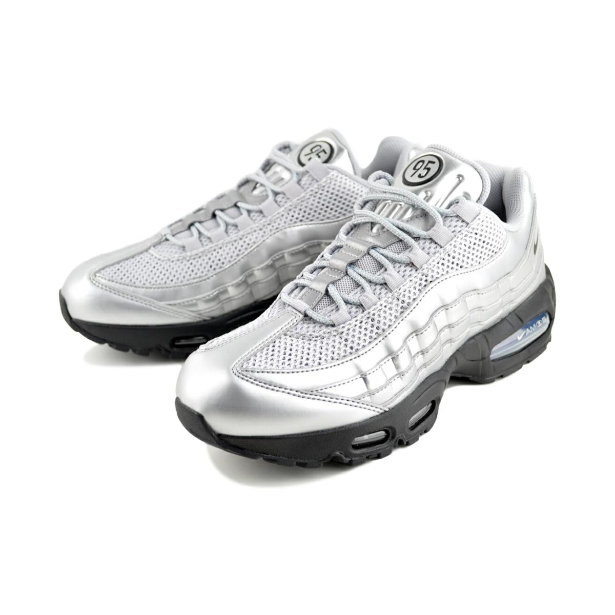 エア マックス 95 NIKE AIR MAX BIG BUBBLE SE metallic silver/blk