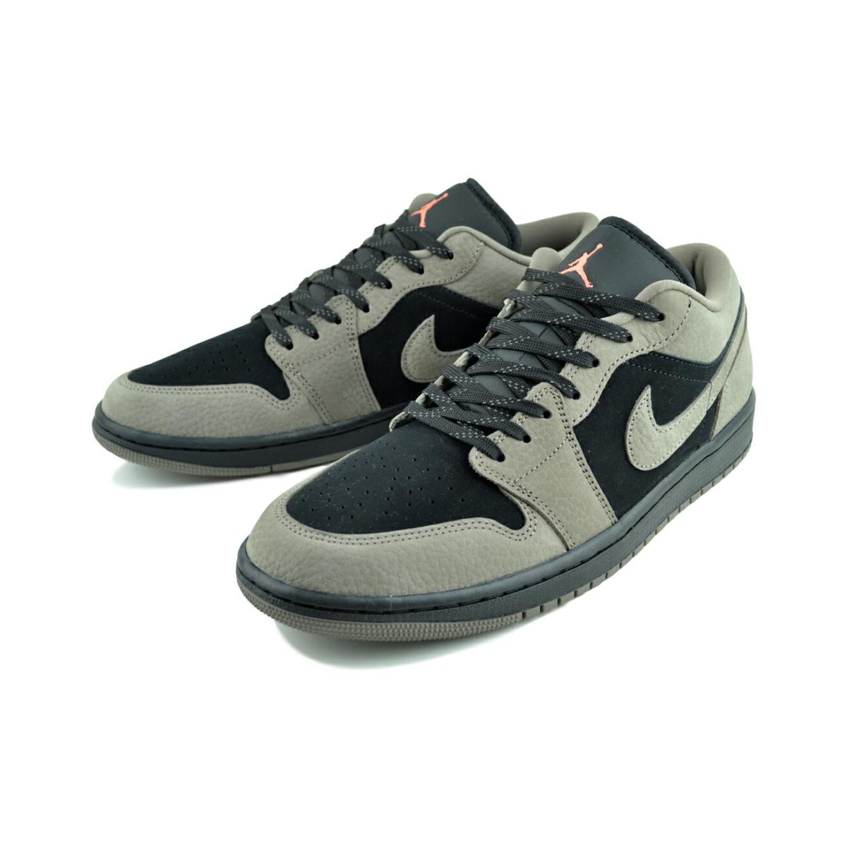 エア ジョーダン 1 NIKE AIR JORDAN LOW SE blk/olive grey-lt wild