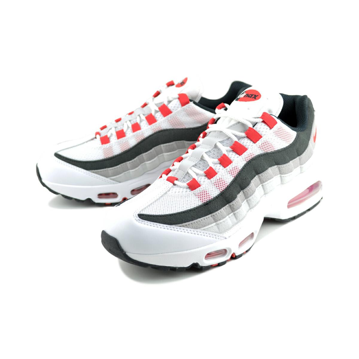 エア マックス 95 NIKE AIR MAX BIG BUBBLE PREMIUM wht/comet red