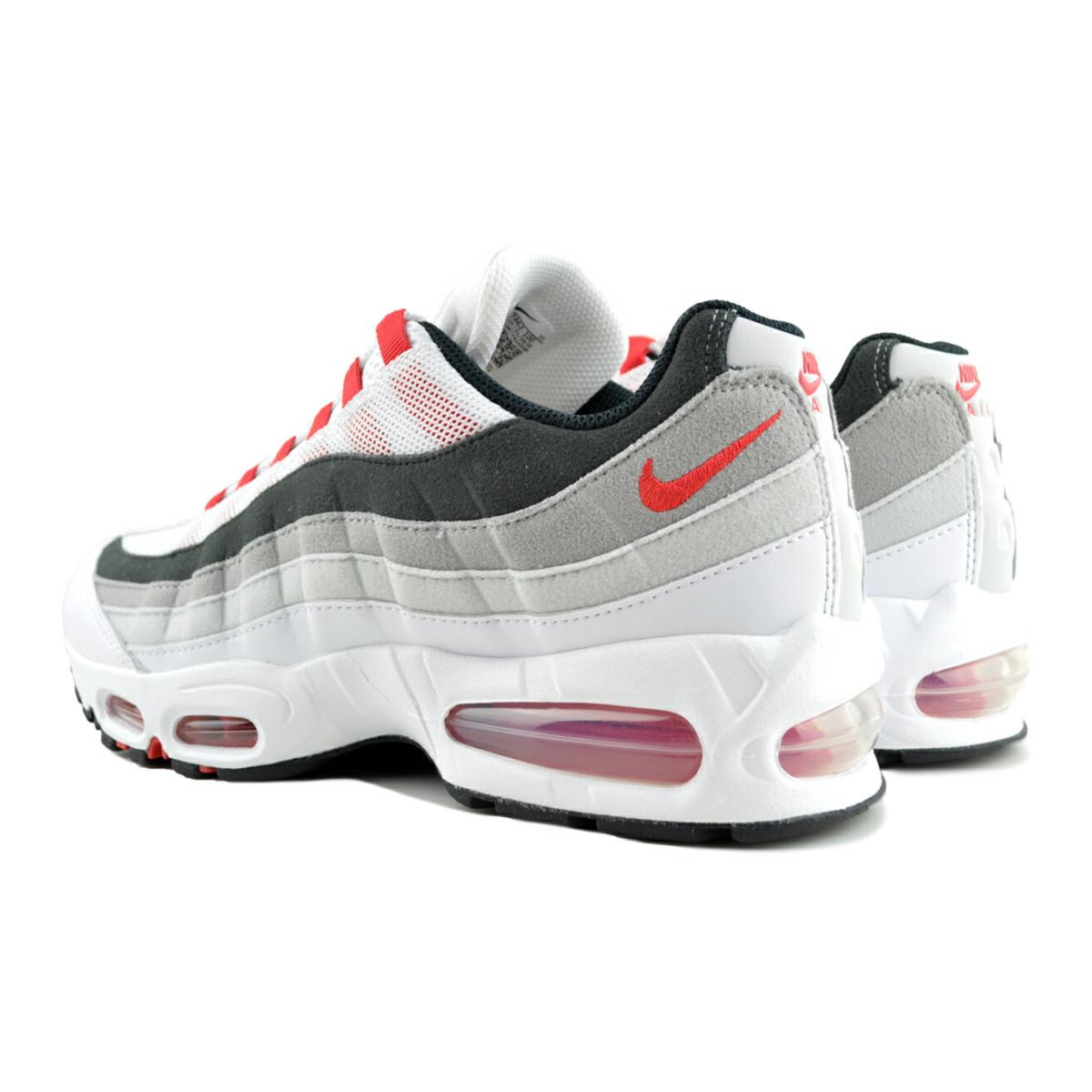 エア マックス 95 NIKE AIR MAX BIG BUBBLE PREMIUM wht/comet red