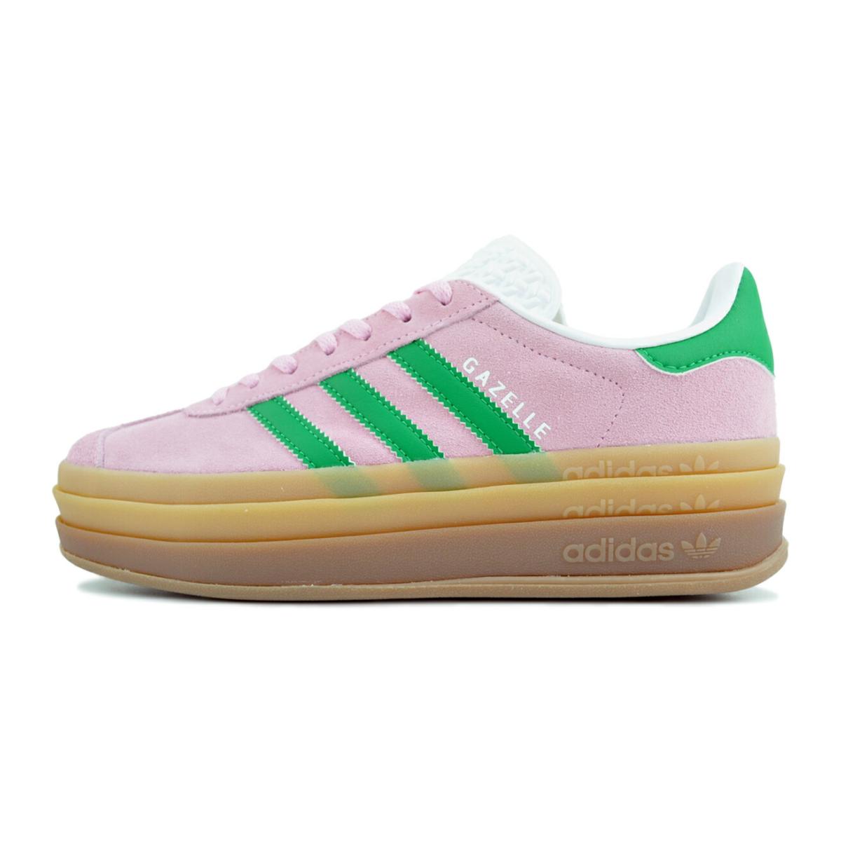 adidas（アディダス） adidas GAZELLE BOLD W TRUPNK/GREEN/FTWWHT