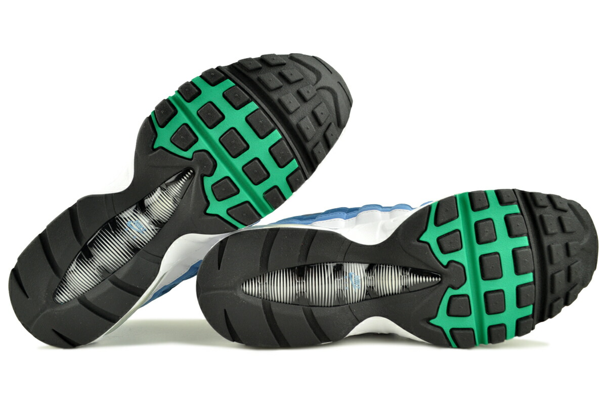 エア マックス 95 NIKE AIR MAX BIG BUBBLE wht/emerald green-lake