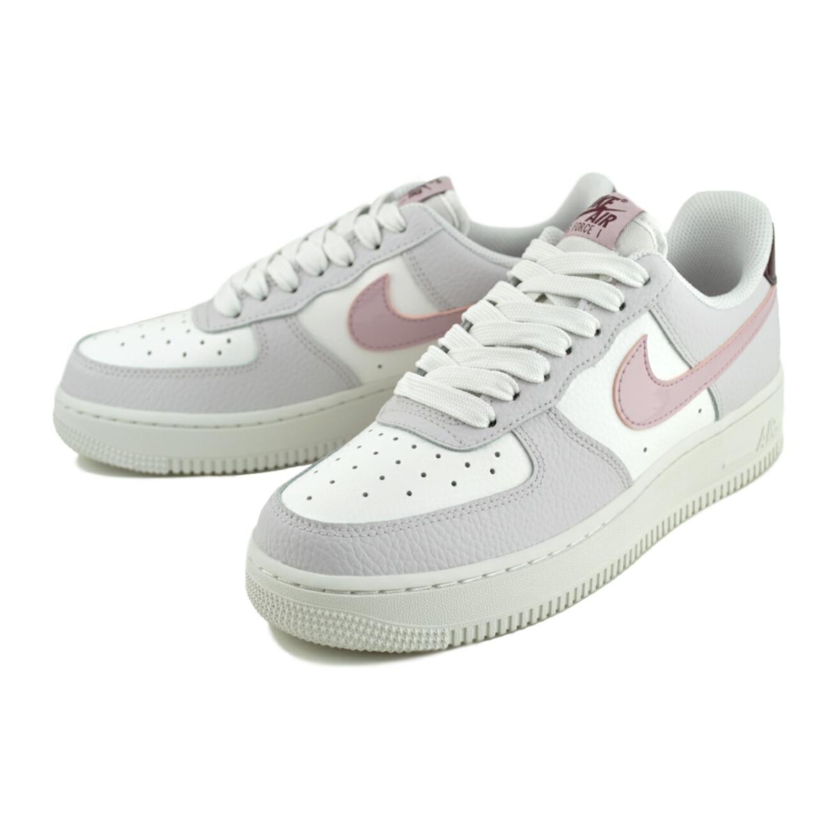 エア フォース 1 NIKE WMNS AIR FORCE 07 summit wht/plum chalk
