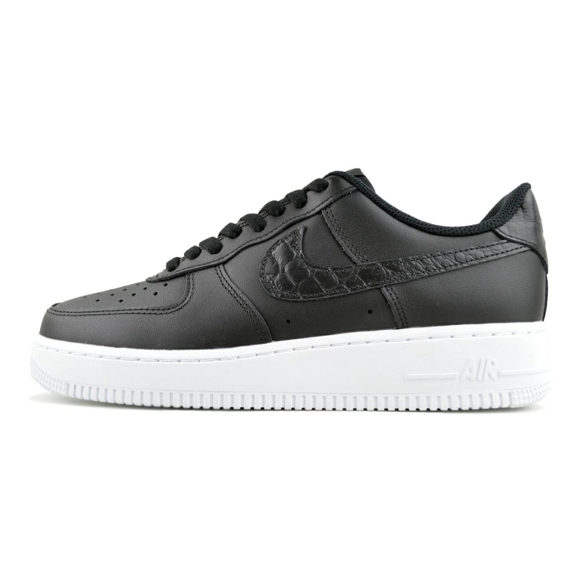 ナイキ　ウィメンズ　エアフォース 1 '07 ESS エア フォース 1 NIKE WMNS AIR FORCE 07 SE blk/blk-neutral grey-wht