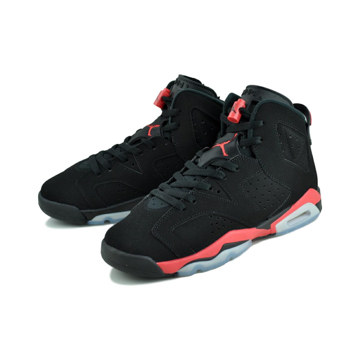 エア ジョーダン 6 NIKE AIR JORDAN RETRO(GS) INFRARED SALESMAN blk