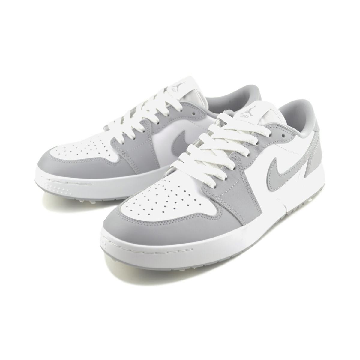 エア ジョーダン 1 NIKE AIR JORDAN LOW GOLF SPIKE wolf grey/wht