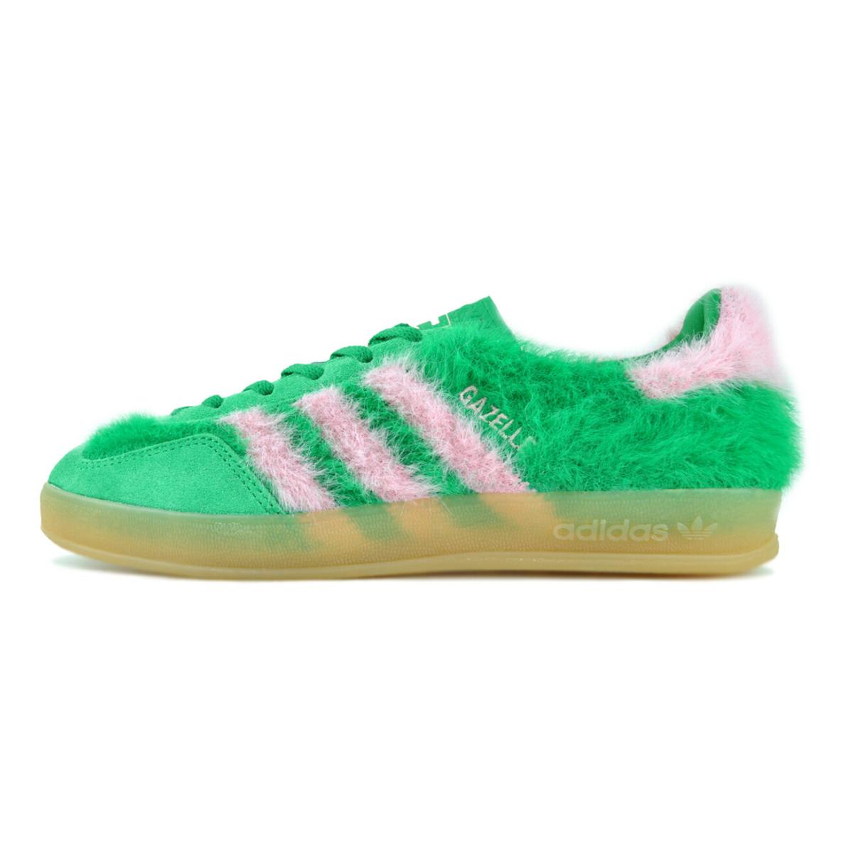 adidas（アディダス） adidas GAZELLE INDOOR W GREEN/GLOPNK/GUM3