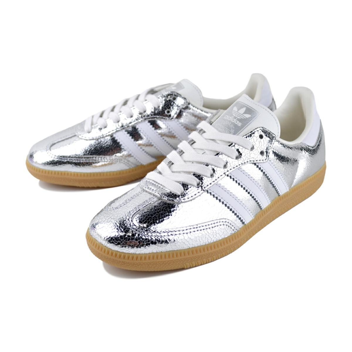 adidas（アディダス） adidas SAMBA OG W SILVMT/FTWWHT/CWHITE jr0035