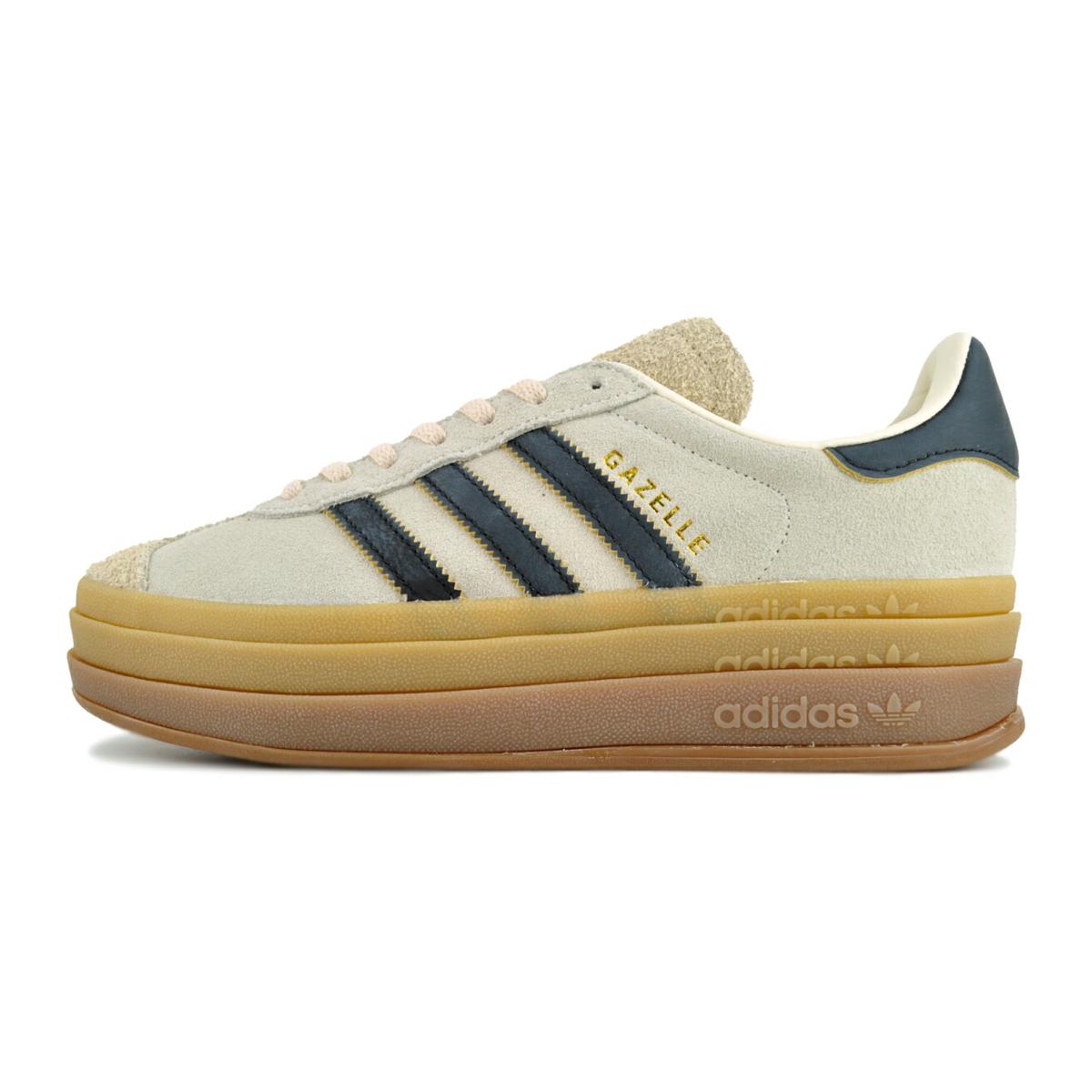 adidas（アディダス） adidas GAZELLE BOLD W CREWHT/CBLACK/SANSTR