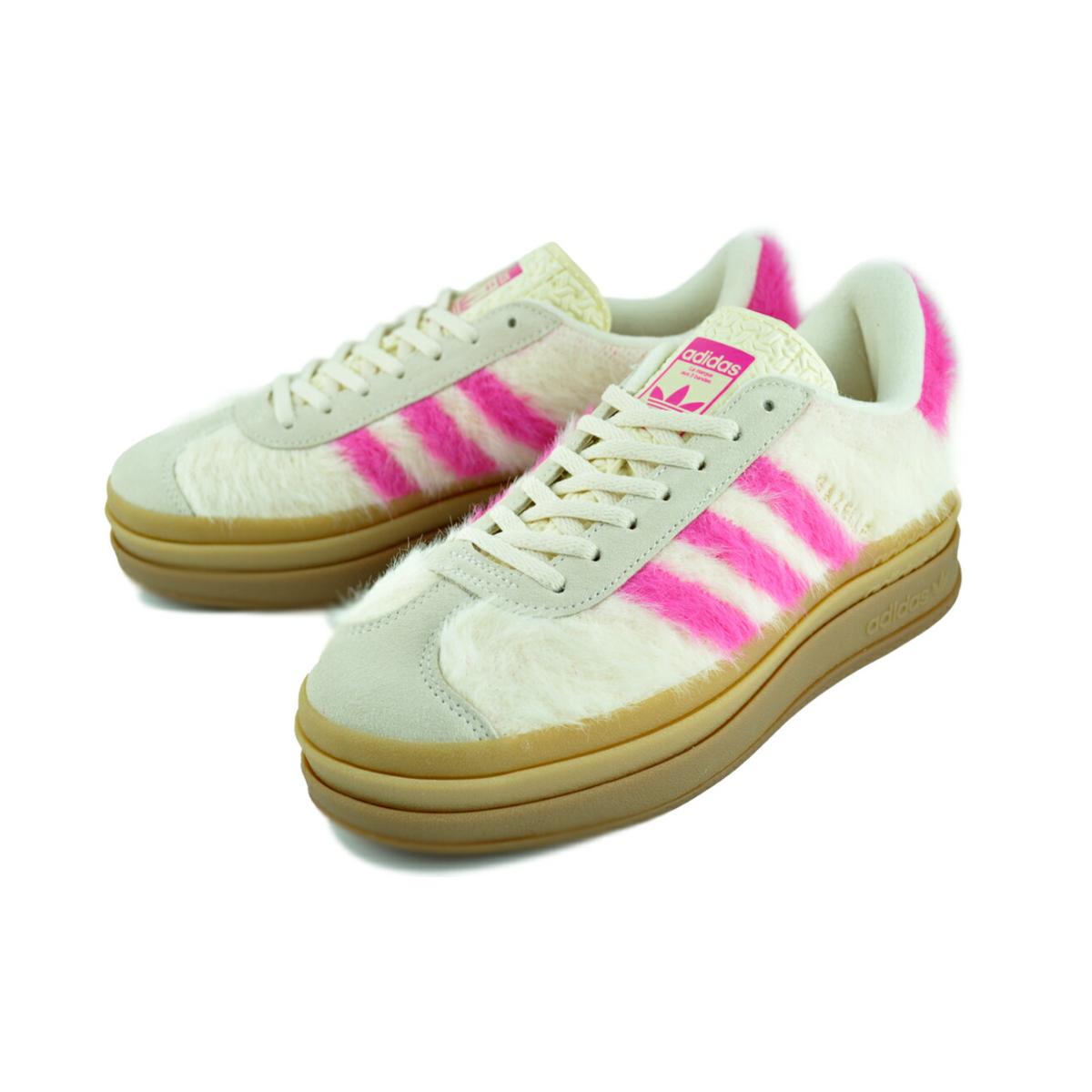 adidas（アディダス） adidas GAZELLE BOLD W CREWHT/SHOPNK/GOLDMT