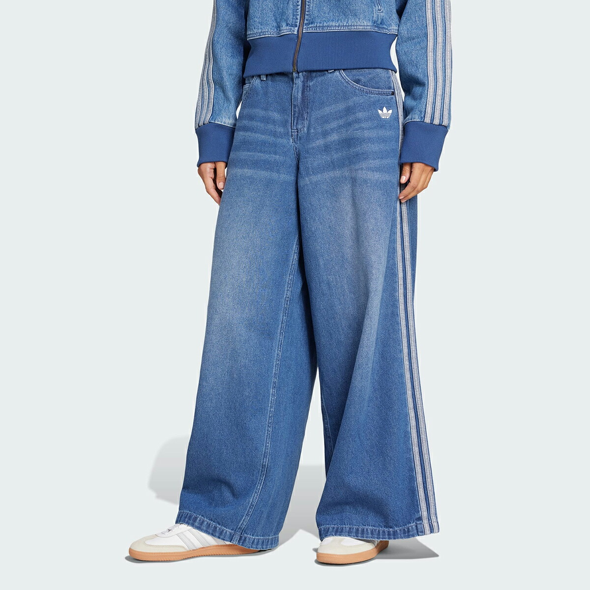adidas W DENIM WIDE PANT INDDNM jv7454 アディダス ウィメンズ