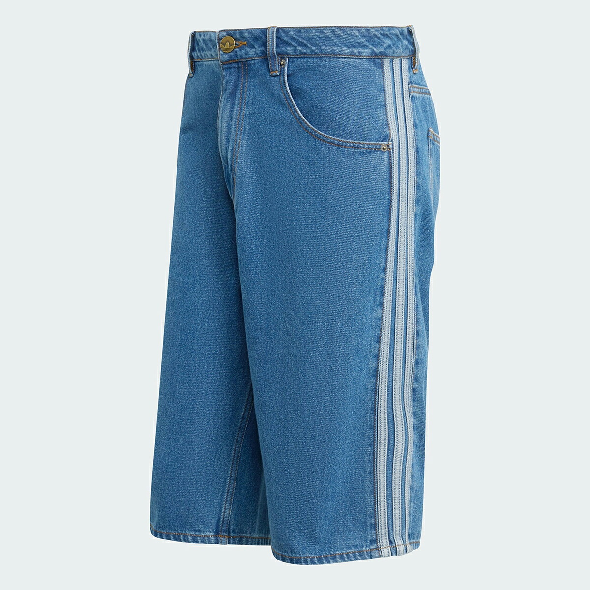 adidas（アディダス） adidas FIREBIRD ADICOLOR DENIM SHORTS MEDVIN