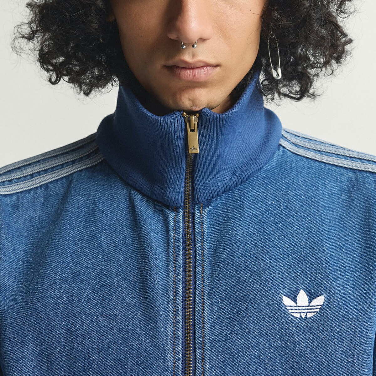 アディダス DENIM FIREBIRD TRACKTOP ADIDAS ORIGINALS DENIM FIREBIRD TRACKTOP BLUE BNWT S,M,L,XL,XXL