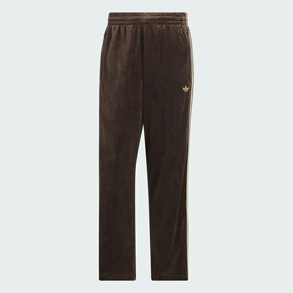 adidas（アディダス） adidas FIREBIRD VELOUR TRACK PANT DBROWN