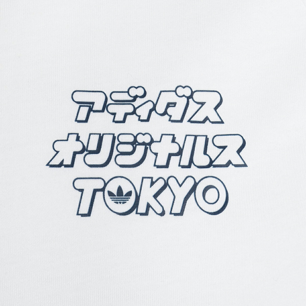 adidas（アディダス） adidas TOKYO KATAKANA T-SHIRT WHITE kd9398