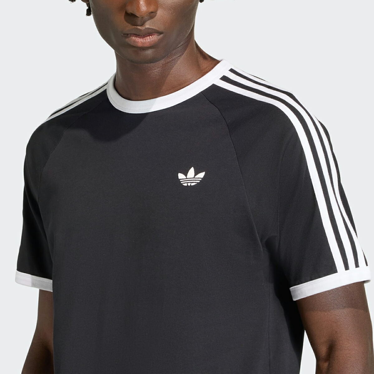 adidas（アディダス） adidas U 3-STRIPES TEE BLACK ke3538 U スリー