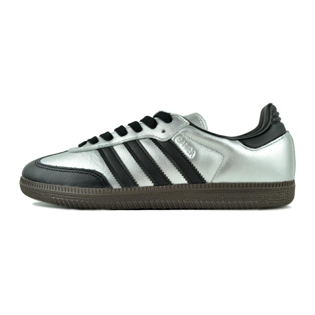adidas（アディダス） adidas SAMBA OG SILVMT/CBLACK/DBROWN ki8464