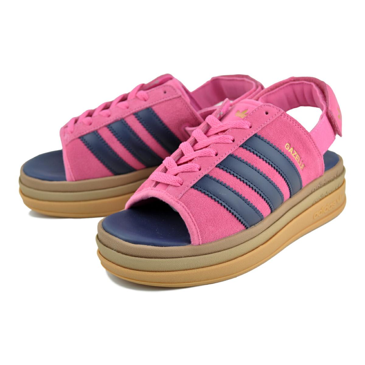 adidas（アディダス） adidas GAZELLE BOLD SANDAL W PNKFUS/SHANAV
