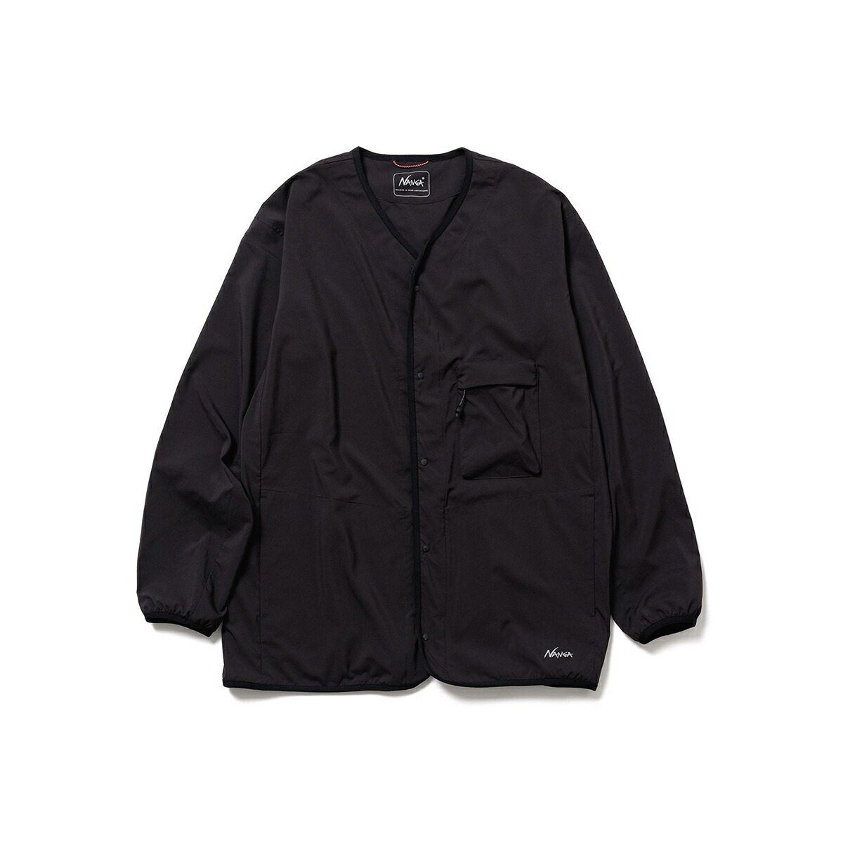 NANGA（ナンガ） NANGA PLC EXCURSION CARDIGAN BLACK n2500-1t405a
