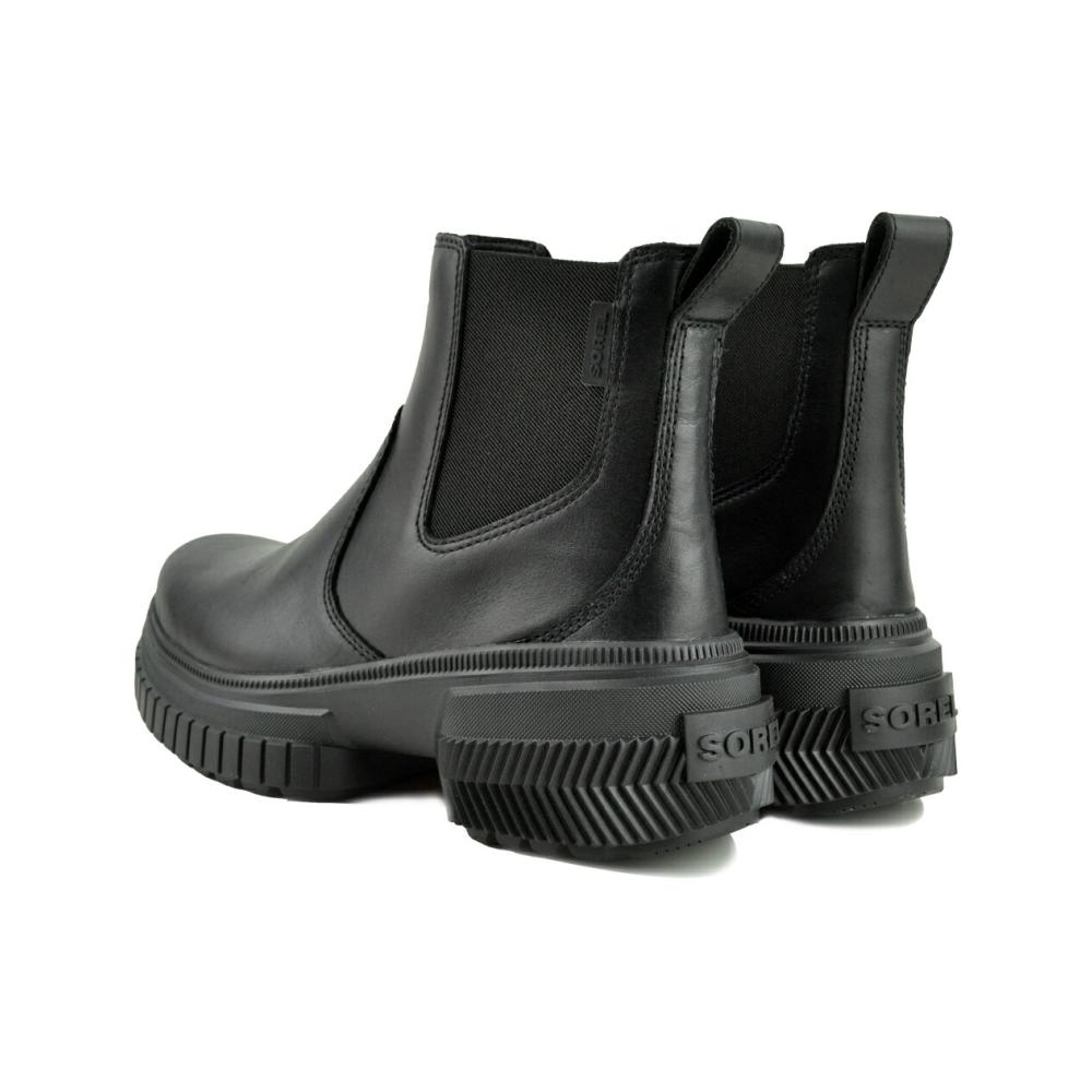 SOREL（ソレル） SOREL ONA AVE CHELSEA BOOT WP BLACK BLACK/NOIR